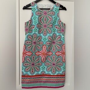 London Sleeveless Floral Dress